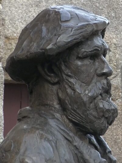 sculpture Monet Fresselines par D. Bertholdt