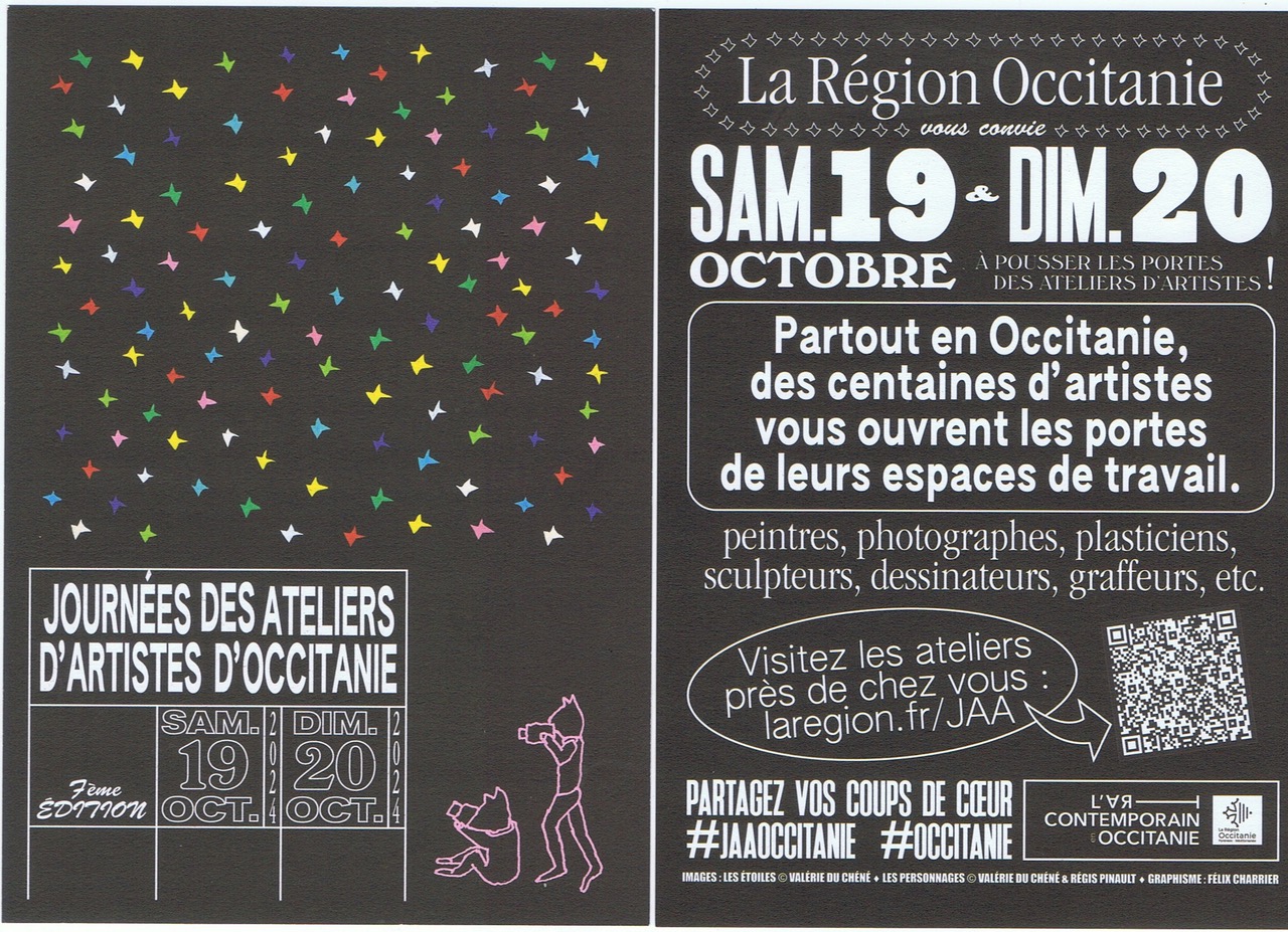 journée des artistes d'Occitanie 19-20 oct 2024